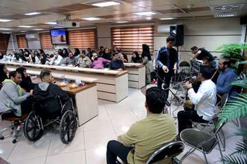 جشن پایان سال بیمارستان رفیده